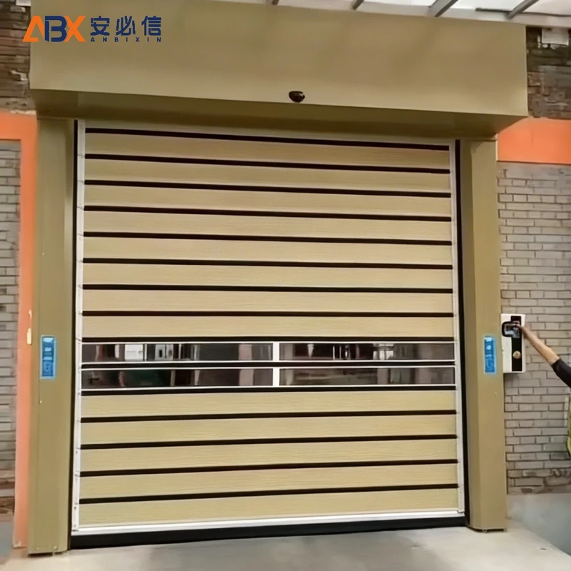 中卫螺旋式快速门